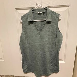 Lady Hagen sleeveless golf polo